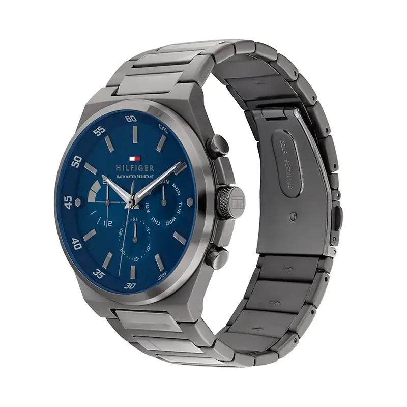 Tommy Hilfiger Dexter Multifunction Sports Blue Dial Men's Watch- 1792089
